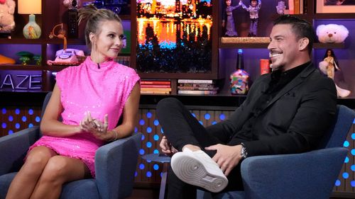 Taylor Ann Green and Jax Taylor in Watch What Happens Live with Andy Cohen: Jax Taylor & Taylor Ann Green (2023)