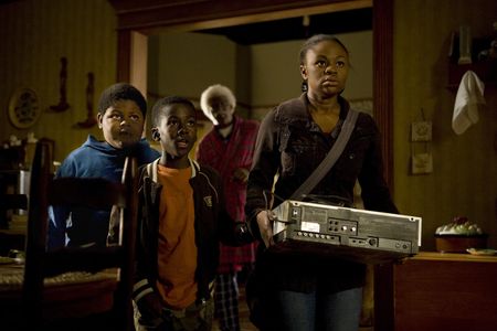 Tyler Perry, Kwesi Boakye, Hope Olaidé Wilson, and Frederick Siglar in I Can Do Bad All by Myself (2009)