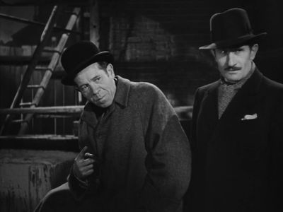 Pierre Larquey and Noël Roquevert in The Murderer Lives at Number 21 (1942)