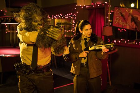 Leo Fafard and Amy Matysio in Another WolfCop (2017)