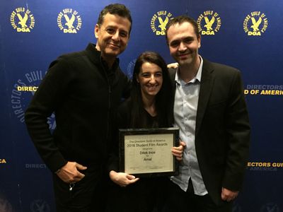 with DGA student director award winner (and Cinema Gym member) Dilek Ince and Daniel Bydlowski
