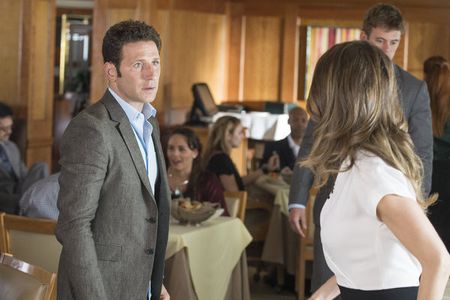 Mark Feuerstein and Kat Foster in Royal Pains (2009)