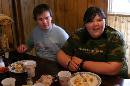 Ash Christian and Ashley Fink in Fat Girls (2006)