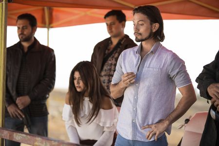 Sibylla Deen and Jackson Rathbone in The Last Ship (2014)