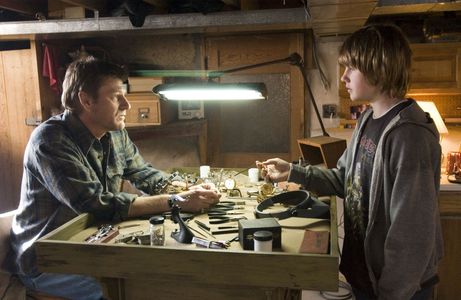 Sean Bean and Thomas Curtis in North Country (2005)