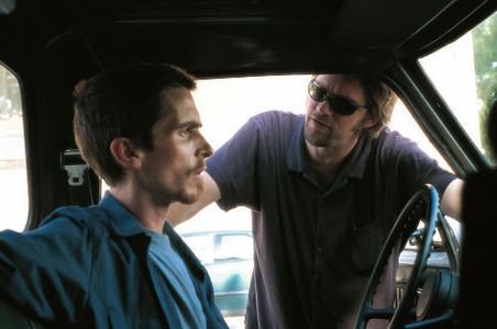 Christian Bale and Brad Anderson in The Machinist (2004)