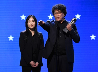 Bong Joon Ho at an event for The 25th Annual Critics' Choice Awards (2020)