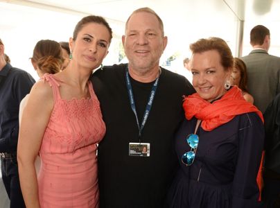Harvey Weinstein, Livia Giuggioli, and Caroline Scheufele