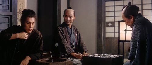 Mikijirô Hira, Akitake Kôno, and Kichijirô Ueda in Adventures of Zatoichi (1964)