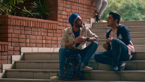 Gagan Arora and Manjot Singh in College Romance (2018)