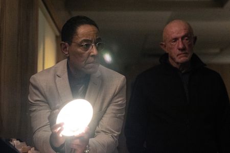 Giancarlo Esposito and Jonathan Banks in Better Call Saul (2015)