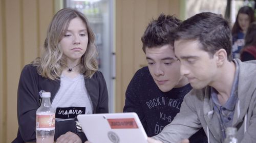 Renato Quattordio, Javier Eloy Bonanno, and Paulina Vetrano in Once: Episodio 125 (2018)