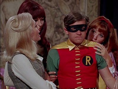 Lyn Peters, Burt Ward, Aleta Rotell, and Nannette Turner in Batman (1966)