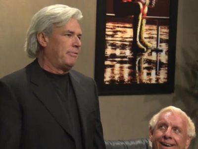 Eric Bischoff and Ric Flair in TNA iMPACT! Wrestling (2004)