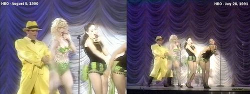 Madonna, Donna DeLory, Salim Gauwloos, and Niki Haris in Madonna: Blond Ambition World Tour Live (1990)