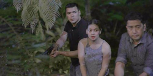 Kiel Rodriguez and Erin Ocampo in Beautiful Justice (2019)