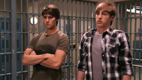 Kendall Schmidt and James Maslow in Big Time Rush (2009)