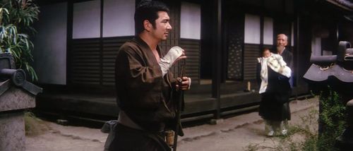 Yoshi Katô and Shintarô Katsu in Fight, Zatoichi, Fight (1964)