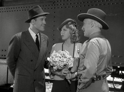 Dick Foran, Anne Gwynne, and Samuel S. Hinds in Ride 'Em Cowboy (1942)