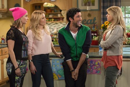 Andrea Barber, Candace Cameron Bure, Jodie Sweetin, and Juan Pablo Di Pace in Fuller House (2016)