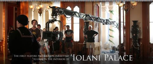 Princess Ka'iulani, First Feature Film permitted to film in `Iolani Palace.