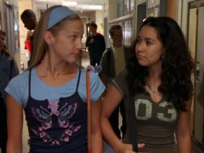 Ryan Cooley, Miriam McDonald, and Cassie Steele in Degrassi: The Next Generation (2001)