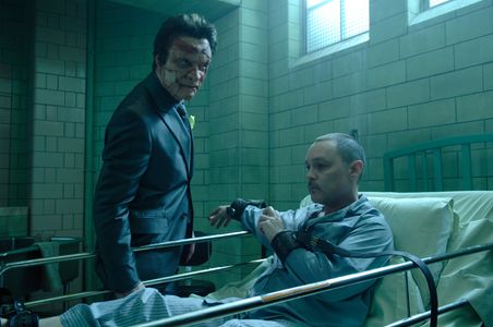 Doug Hutchison and Dominic West in Punisher: War Zone (2008)