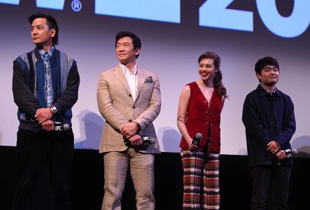 Daniel Wu, Ben Wang, Chin Han, and Sydney Taylor