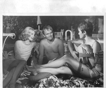 Carroll Baker, Lou Castel, and Colette Descombes in Paranoia (1969)