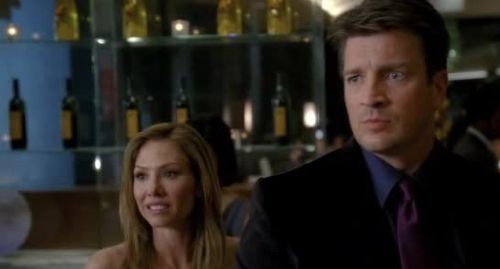 Sarah Joy Brown and Nathan Fillion in Castle (2009)