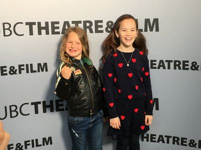 Viola with co-star River Angeli at the 2018 UBC POV Film Festival for their work in “It’s a Boy”