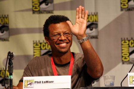 Phil LaMarr at the 2010 Comic-Con Cartoon Voices II panel