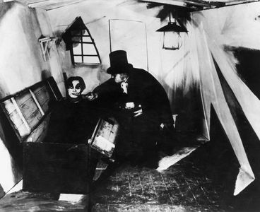 Werner Krauss and Conrad Veidt in The Cabinet of Dr. Caligari (1920)
