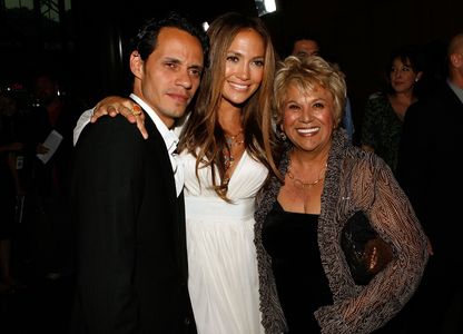 Jennifer Lopez, Marc Anthony, and Lupe Ontiveros