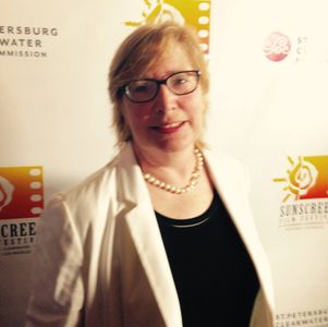 Mara Lesemann at the Sunscreen Film Festival for DETOURS feature.
