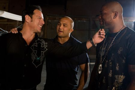 Hector Echavarria, Quinton 'Rampage' Jackson, and B.J. Penn in Never Surrender (2009)