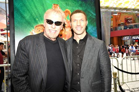 Phil Knight and Travis Knight at an event for ParaNorman (2012)