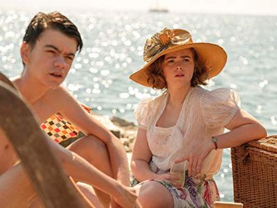 Milo Parker and Daisy Waterstone in The Durrells (2016)