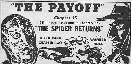 Warren Hull in The Spider Returns (1941)