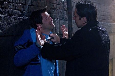 Misha Collins and Carlos Sanz in Supernatural (2005)