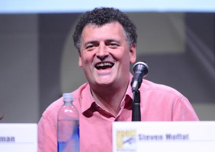 Steven Moffat at an event for Doctor Who (2005)