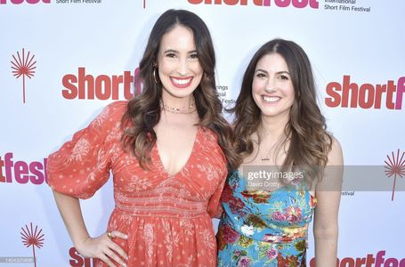 Samantha Lester and Tammy Minoff attend Palm Springs Shortfest for Spell It Out in Neon