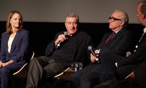 Robert De Niro, Jodie Foster, and Martin Scorsese in Taxi Driver: 40th Anniversary Cast Q&A (2016)