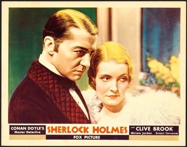 Clive Brook and Miriam Jordan in Sherlock Holmes (1932)