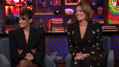 Paige DeSorbo and Michelle Collins in Watch What Happens Live with Andy Cohen: Michelle Collins & Paige DeSorbo (2024)