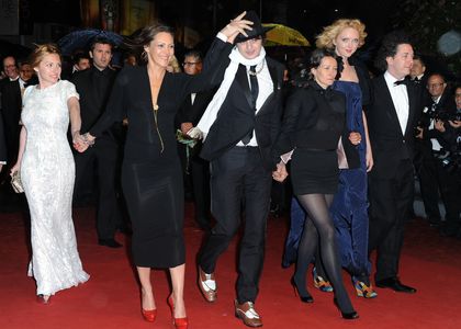 Guillaume Gallienne, Karole Rocher, Sylvie Verheyde, Pete Doherty, and Lily Cole at an event for Confession of a Child o