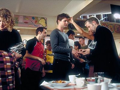 Gale Harold, Scott Lowell, and Kevin Dennis in Queer as Folk (1999)