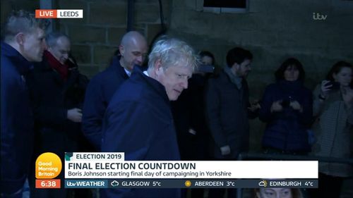 Boris Johnson in Good Morning Britain: Episode dated 11 December 2019 (2019)