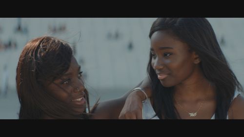 Karidja Touré and Assa Sylla in Girlhood (2014)