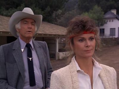 Kate Jackson and Morgan Woodward in Scarecrow and Mrs. King (1983)
